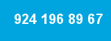 924 196 89 67